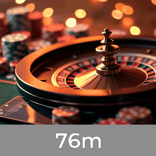 Experiência VIP Brasileira no 76m: Roleta e Blackjack ao Vivo